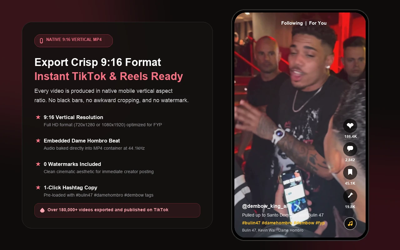 Download a Native 9:16 Vertical MP4 Dance Video
